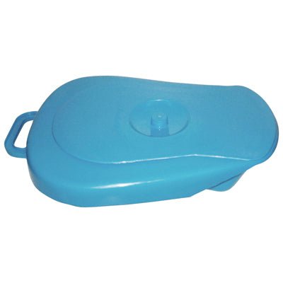 Plastic Bedpan with Lid - ScootaMart