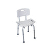 Shower Stool With Back - ScootaMart