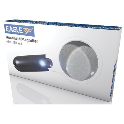 Eagle Handheld Magnifier with LED Light - ScootaMart